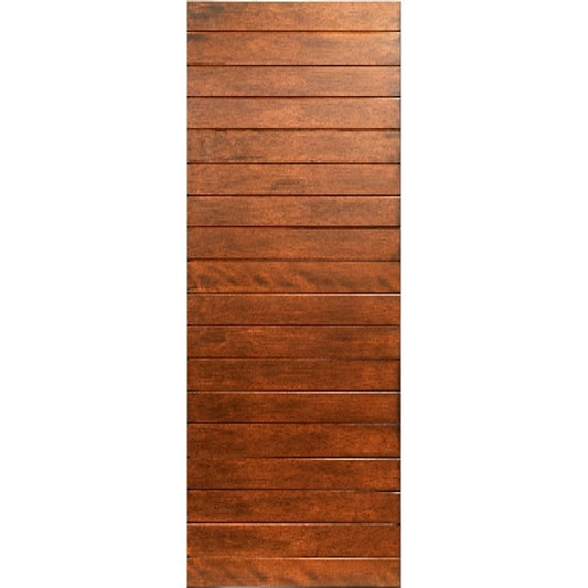 Oasis - Exterior Modern Mahogany Wood Entry Solid Front Door