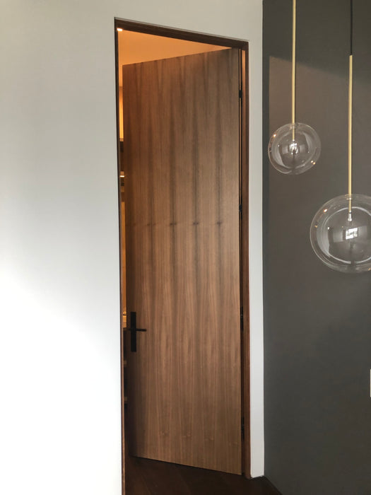 Interior Flush Rift White Oak Solid Core Stain Grade Modern Door