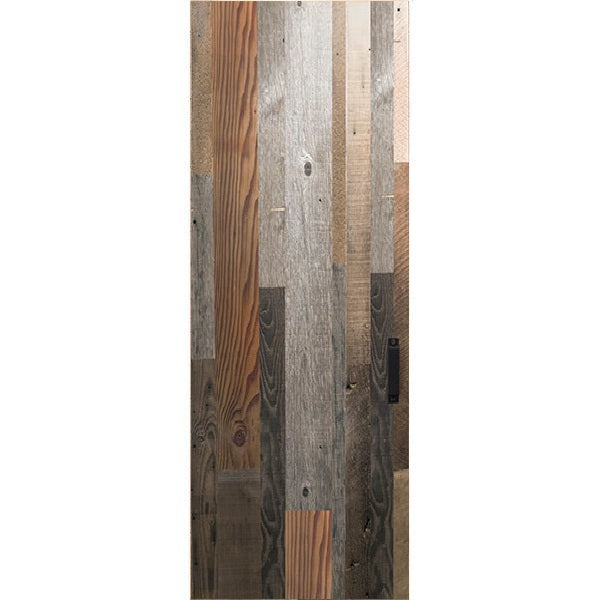 Vero - Modern Solid Reclaimed Wood Entry Door